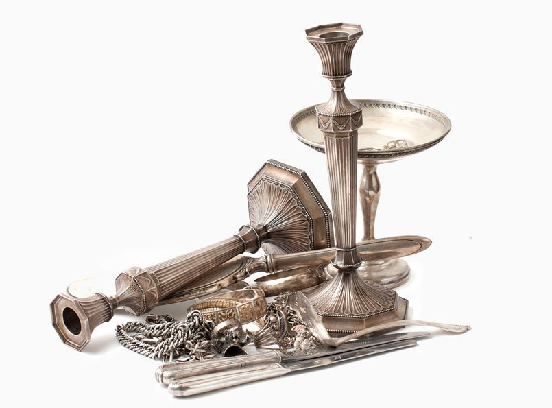 Vajilla de plata